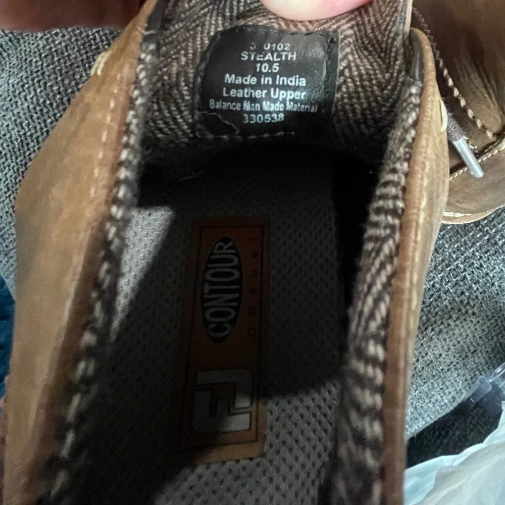 FootJoy Contour Casual Stealth Brown Leather Chukka Boots Mens‎ 10.5 54102